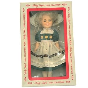 Vintage New in Box 1982 Ideal Shirley Temple Collectible Doll "Heidi"